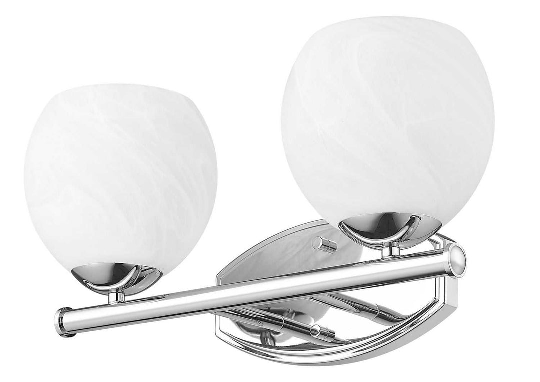 Colette Two Light Vanity in Chrome Z-Lite Canada
