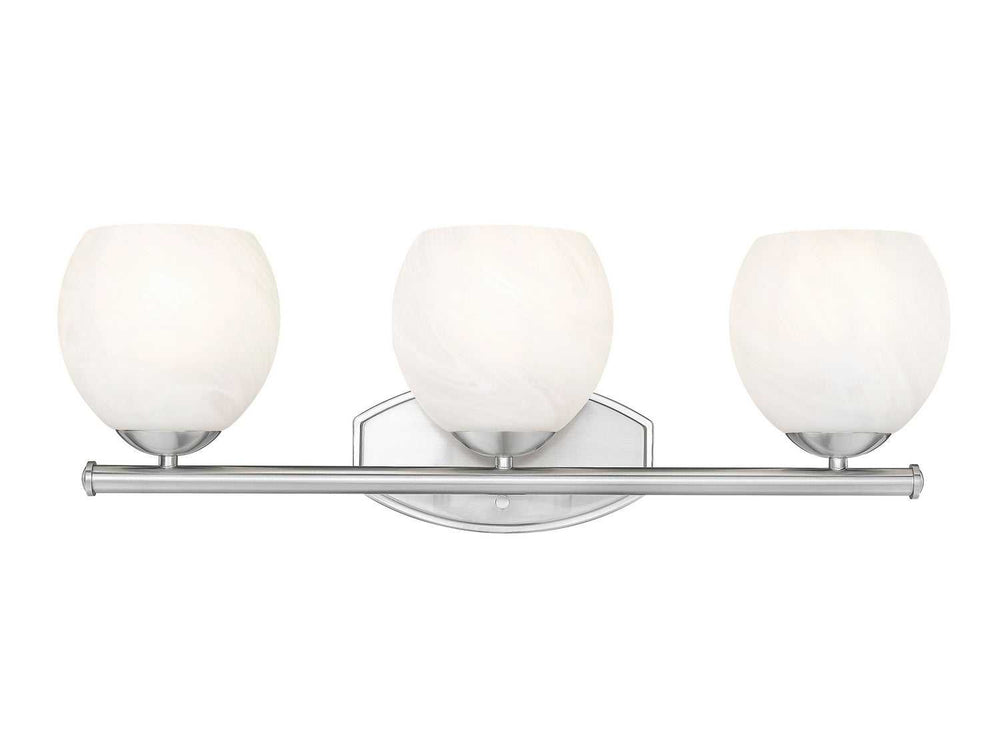 Colette Three Light Vanity in Brushed Nickel Z-Lite Canada