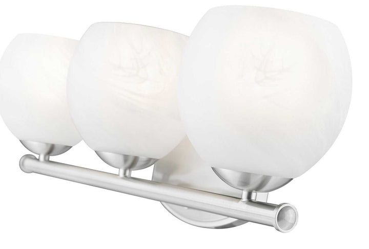 Colette Three Light Vanity in Brushed Nickel Z-Lite Canada