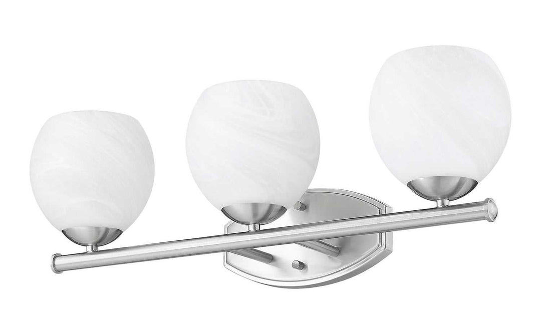 Colette Three Light Vanity in Brushed Nickel Z-Lite Canada