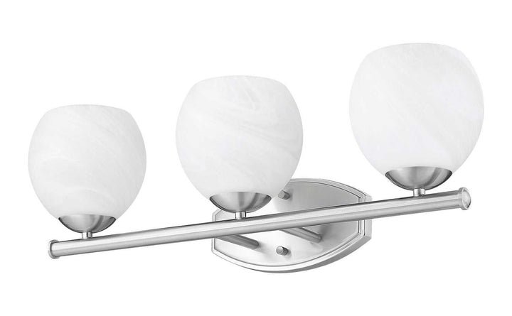 Colette Three Light Vanity in Brushed Nickel Z-Lite Canada