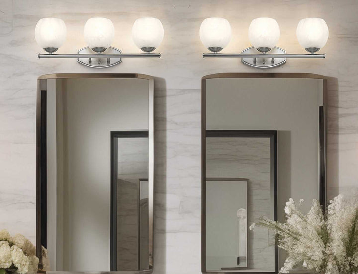Colette Three Light Vanity in Brushed Nickel Z-Lite Canada