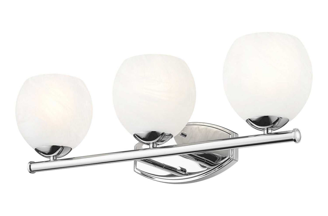 Colette Three Light Vanity in Chrome Z-Lite Canada
