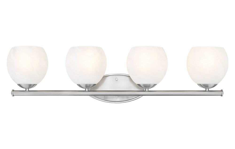 Colette Four Light Vanity in Brushed Nickel Z-Lite Canada