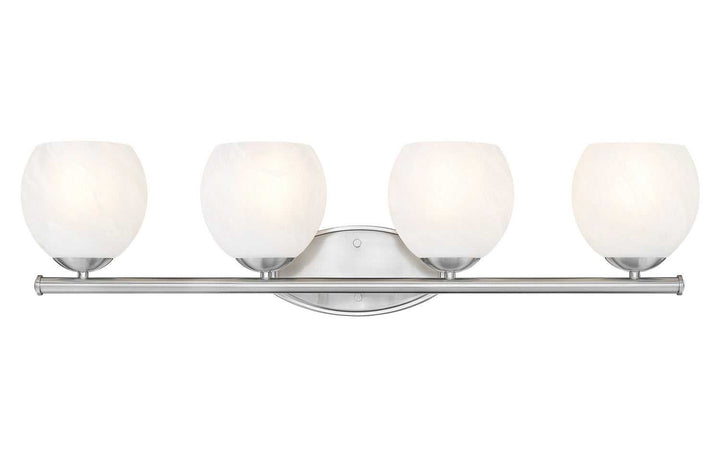 Colette Four Light Vanity in Brushed Nickel Z-Lite Canada