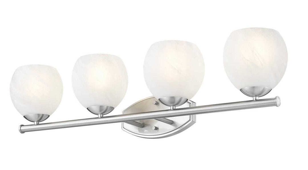 Colette Four Light Vanity in Brushed Nickel Z-Lite Canada
