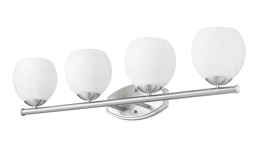 Colette Four Light Vanity in Brushed Nickel Z-Lite Canada