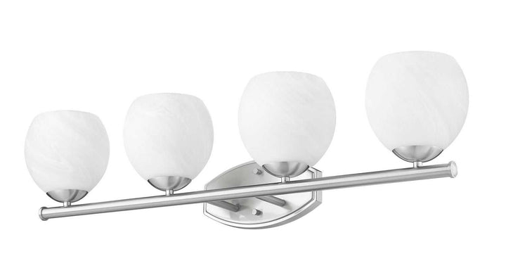 Colette Four Light Vanity in Brushed Nickel Z-Lite Canada