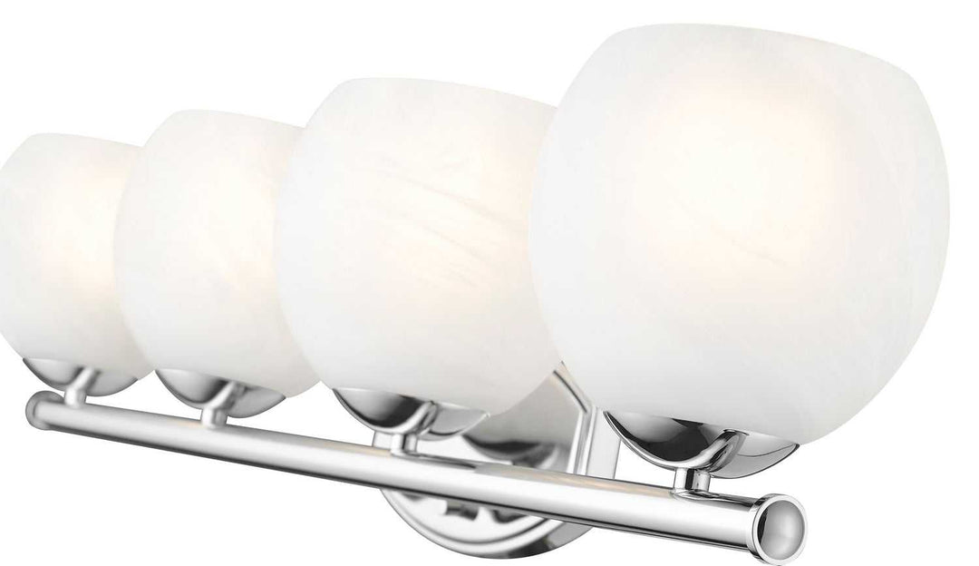 Colette Four Light Vanity in Chrome Z-Lite Canada
