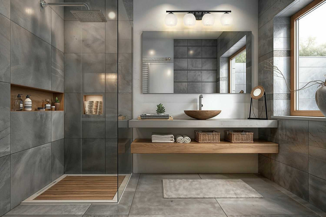 Colette Four Light Vanity in Matte Black Z-Lite Canada