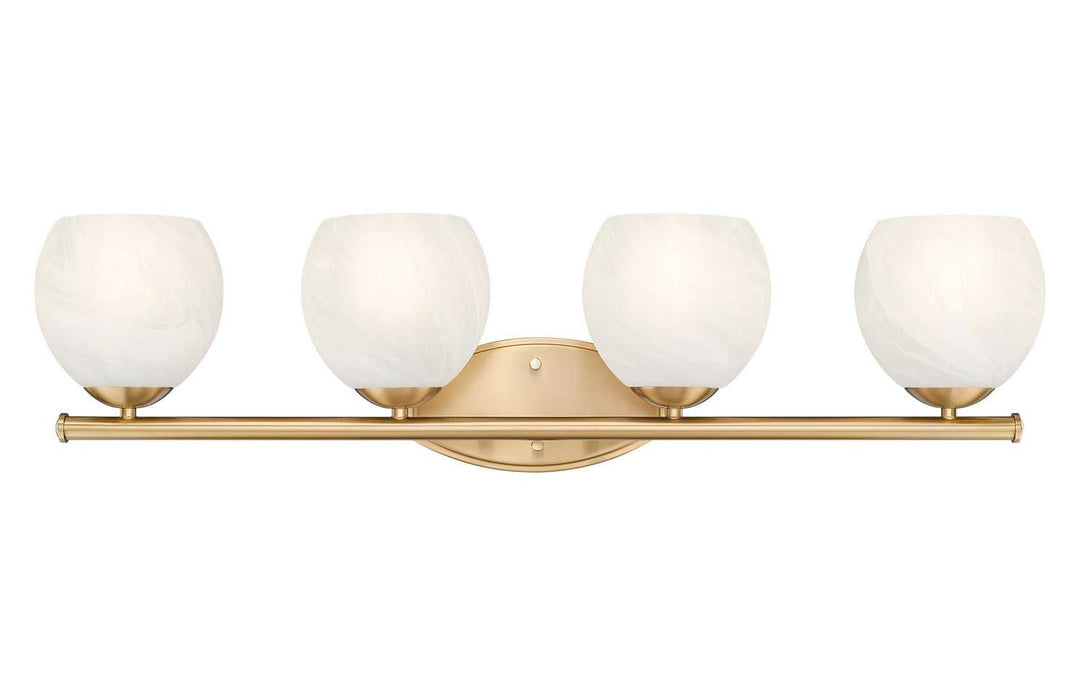 Colette Four Light Vanity in Modern Gold Z-Lite Canada