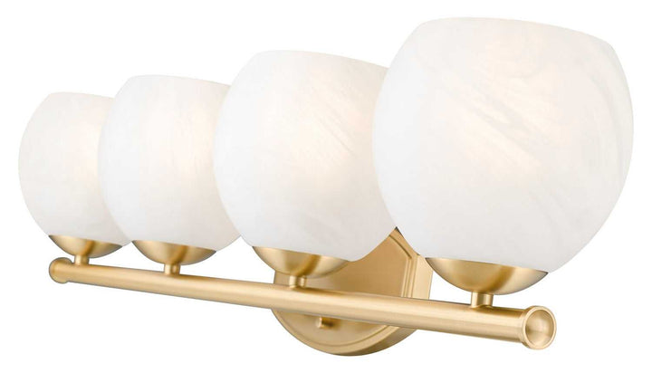 Colette Four Light Vanity in Modern Gold Z-Lite Canada