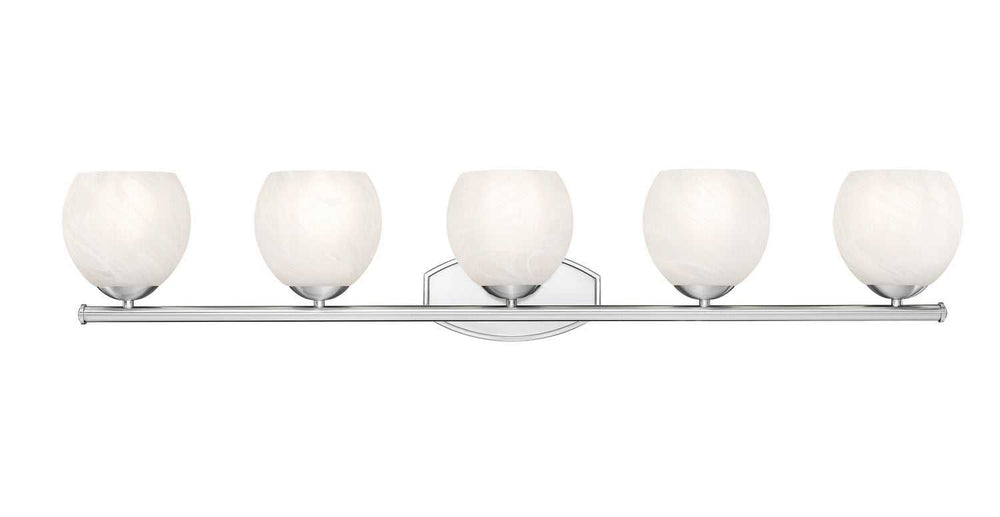 Colette Five Light Vanity in Brushed Nickel Z-Lite Canada