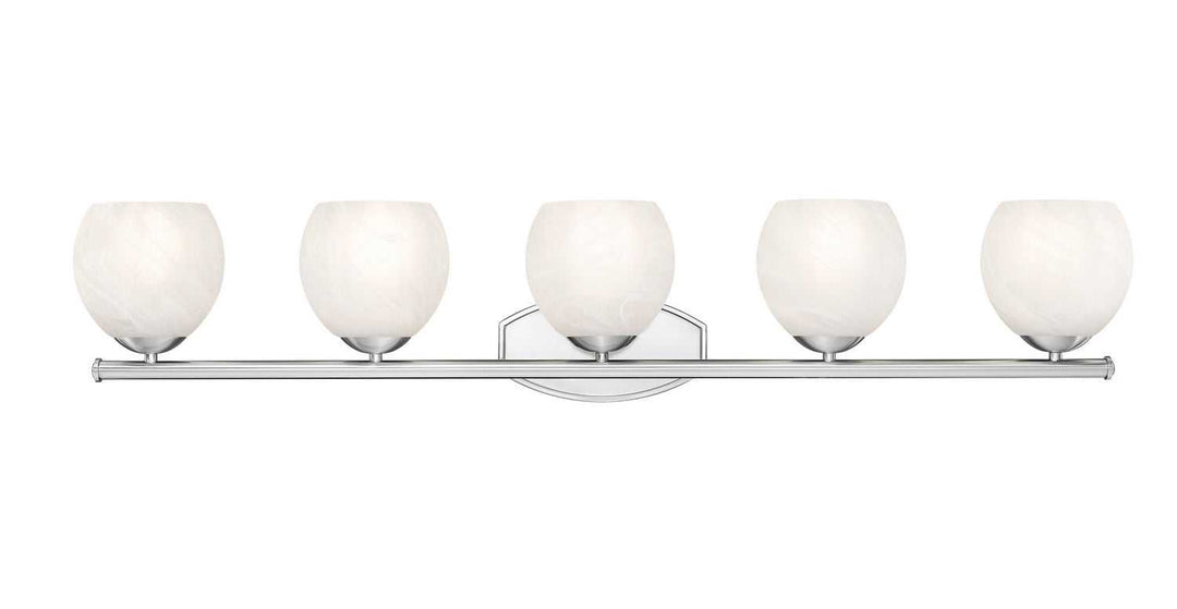Colette Five Light Vanity in Brushed Nickel Z-Lite Canada