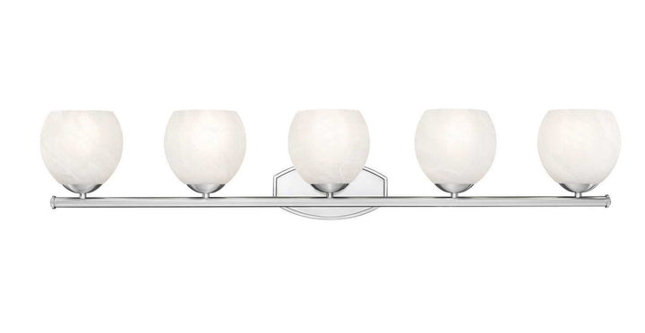 Colette Five Light Vanity in Brushed Nickel Z-Lite Canada