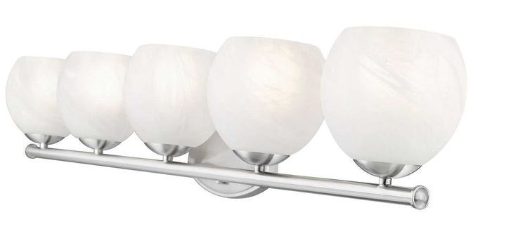 Colette Five Light Vanity in Brushed Nickel Z-Lite Canada