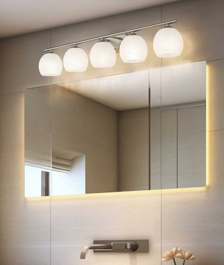 Colette Five Light Vanity in Brushed Nickel Z-Lite Canada