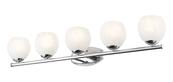 Colette Five Light Vanity in Chrome Z-Lite Canada