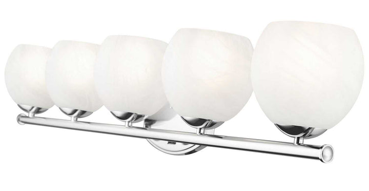 Colette Five Light Vanity in Chrome Z-Lite Canada