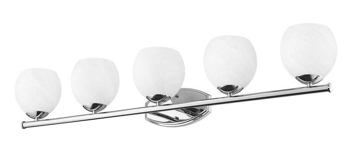Colette Five Light Vanity in Chrome Z-Lite Canada