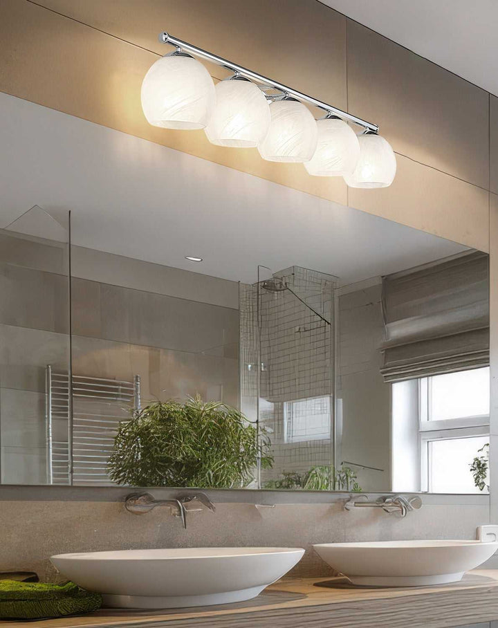 Colette Five Light Vanity in Chrome Z-Lite Canada