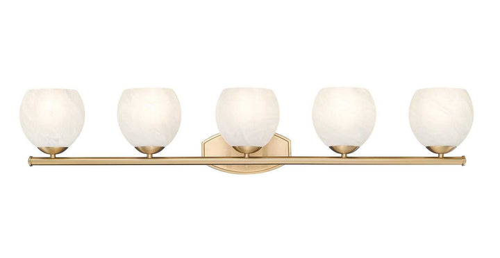 Colette Five Light Vanity in Modern Gold Z-Lite Canada