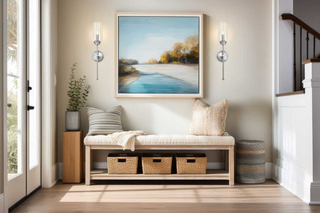 Clara One Light Wall Sconce in Brushed Nickel Z-Lite Canada