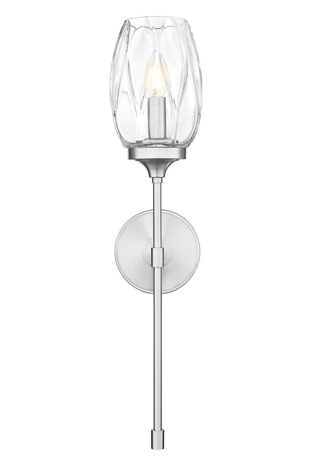 Cassian One Light Wall Sconce in Brushed Nickel Z-Lite Canada