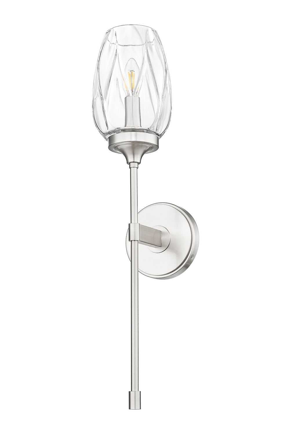 Cassian One Light Wall Sconce in Brushed Nickel Z-Lite Canada