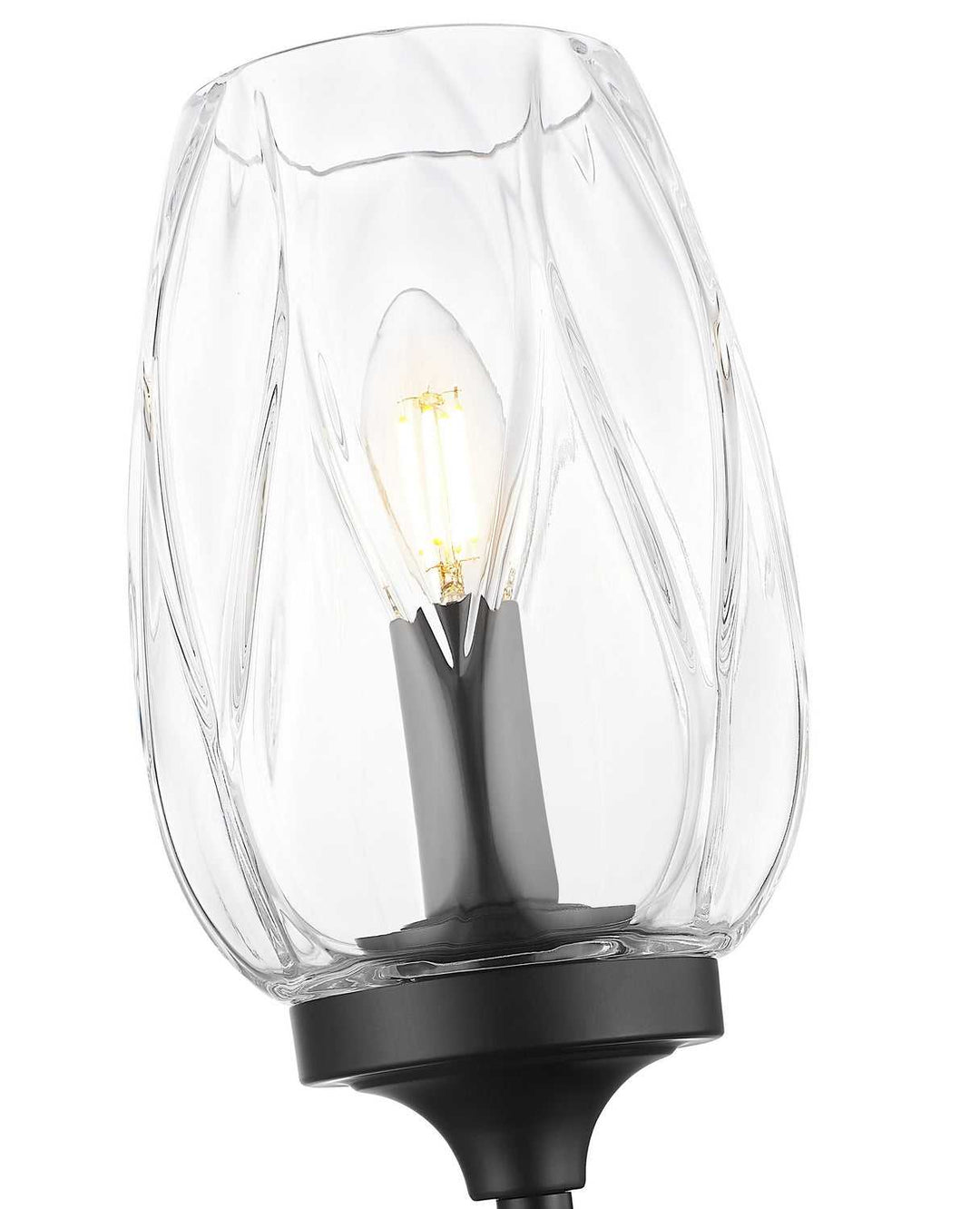 Cassian One Light Wall Sconce in Matte Black Z-Lite Canada