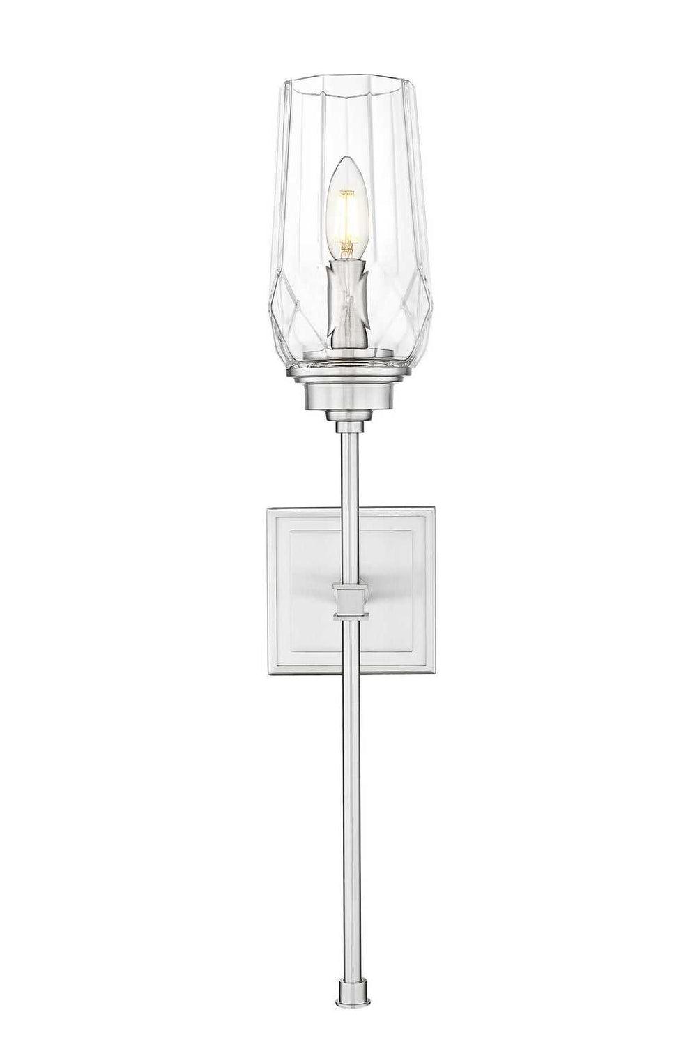 Cosmo One Light Wall Sconce in Brushed Nickel Z-Lite Canada