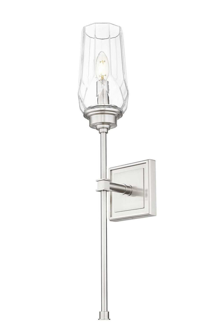 Cosmo One Light Wall Sconce in Brushed Nickel Z-Lite Canada
