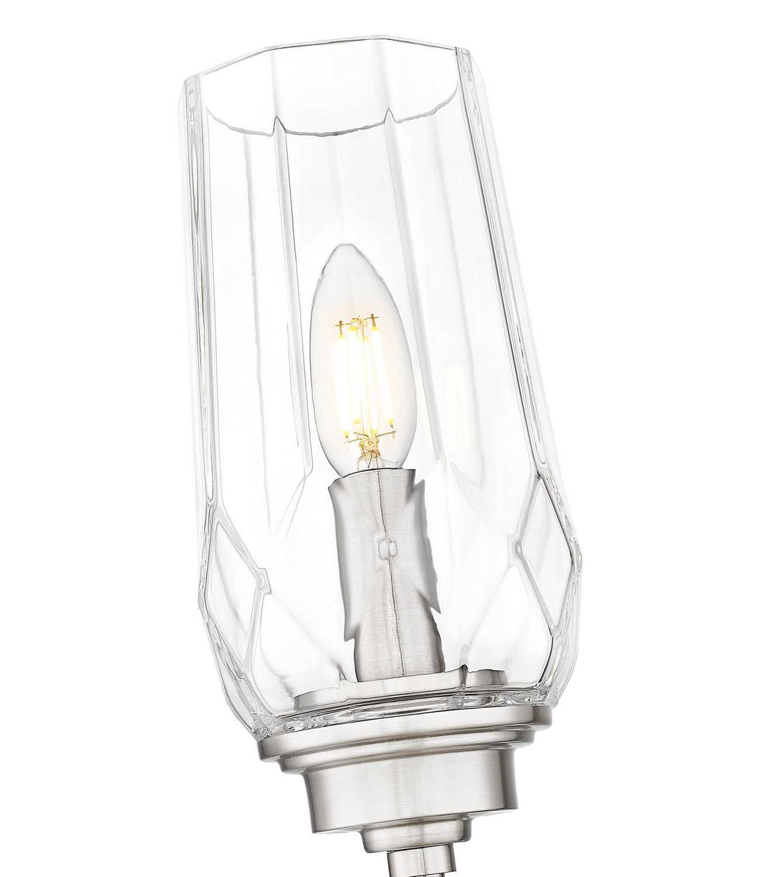Cosmo One Light Wall Sconce in Brushed Nickel Z-Lite Canada