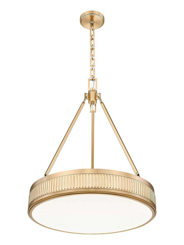 Quinn LED Pendant in Modern Gold Z-Lite Canada