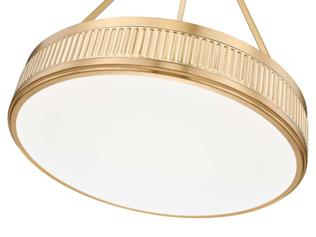 Quinn LED Pendant in Modern Gold Z-Lite Canada