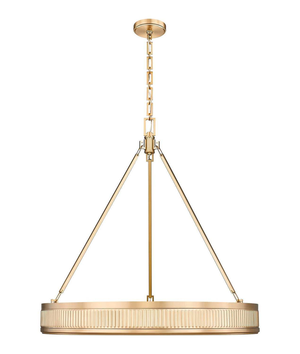 Quinn LED Pendant in Modern Gold Z-Lite Canada