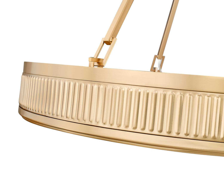 Quinn LED Pendant in Modern Gold Z-Lite Canada