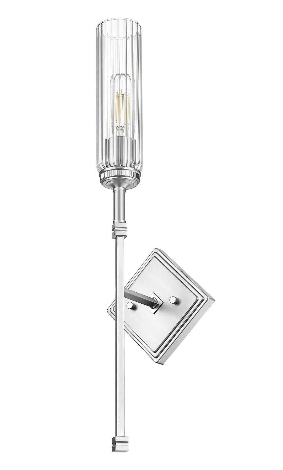 Esme One Light Wall Sconce in Brushed Nickel Z-Lite Canada