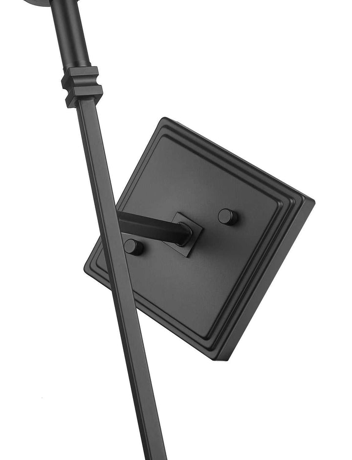 Esme One Light Wall Sconce in Matte Black Z-Lite Canada