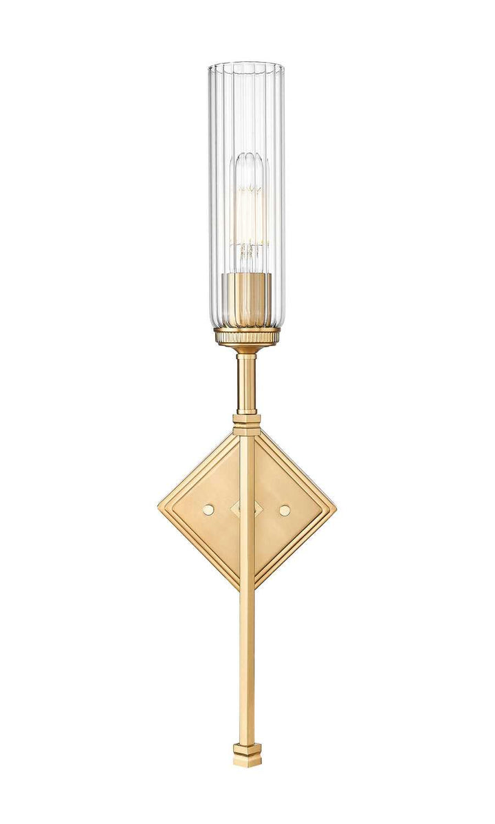 Esme One Light Wall Sconce in Modern Gold Z-Lite Canada