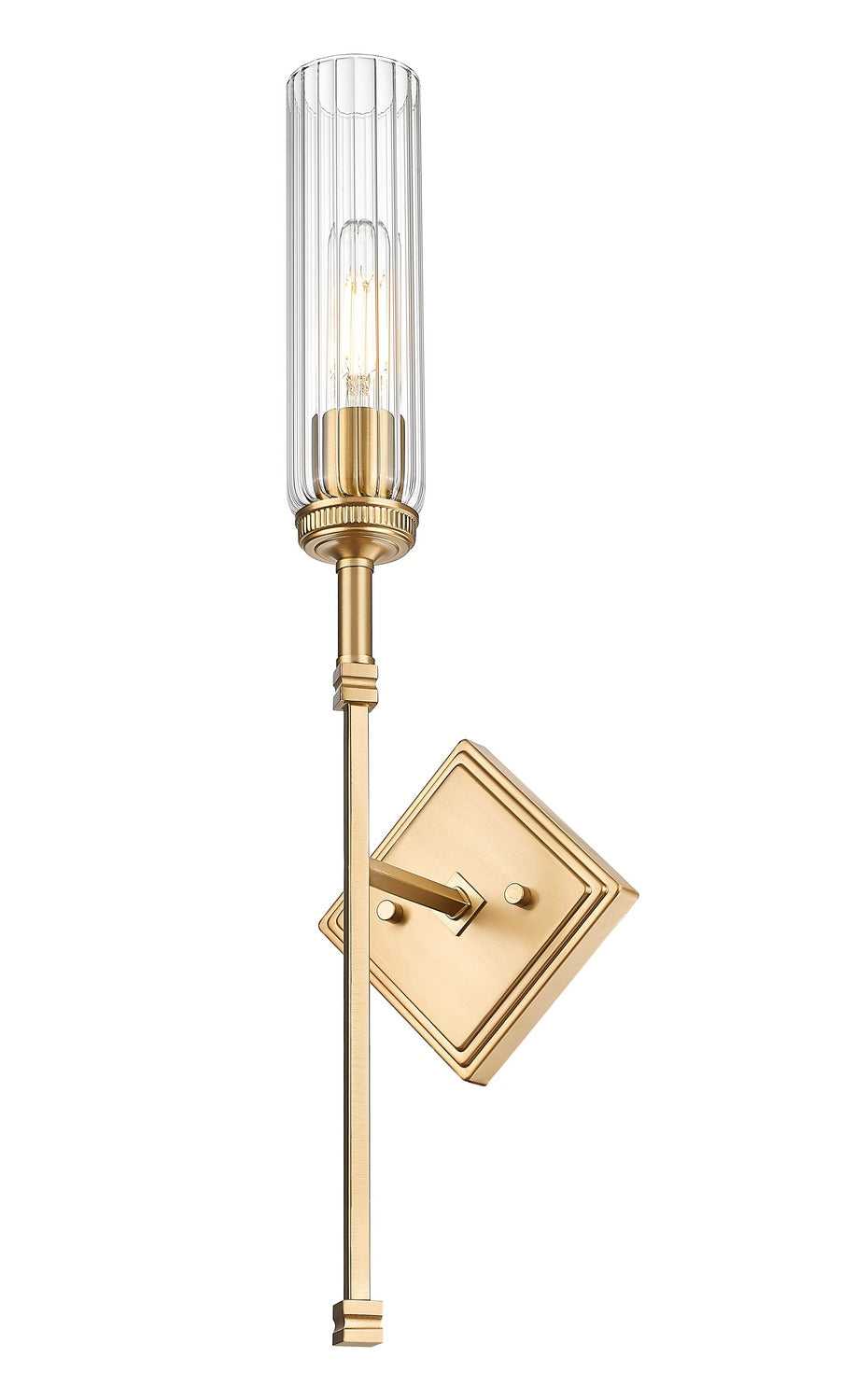Esme One Light Wall Sconce in Modern Gold Z-Lite Canada