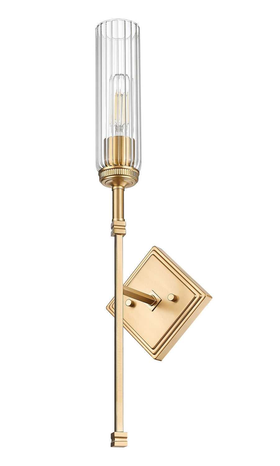 Esme One Light Wall Sconce in Modern Gold Z-Lite Canada