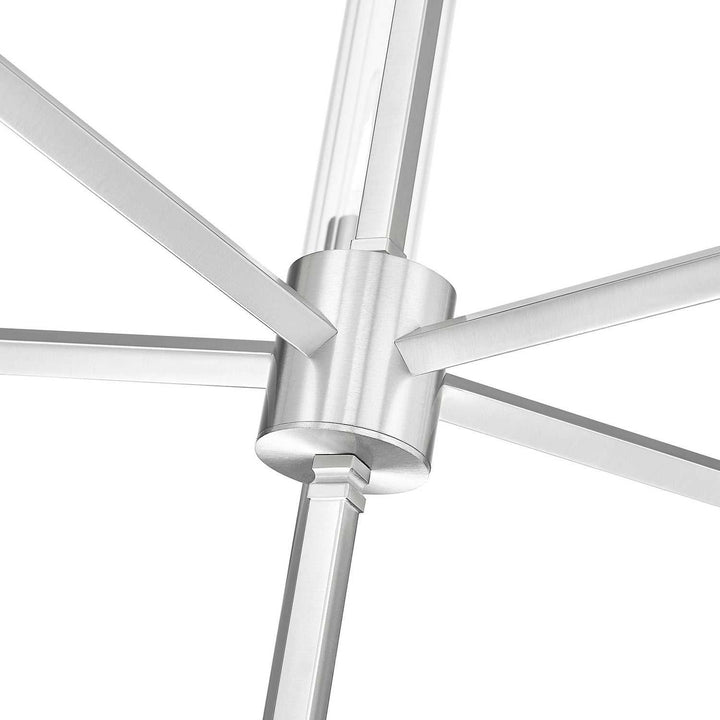 Esme Five Light Chandelier in Brushed Nickel Z-Lite Canada