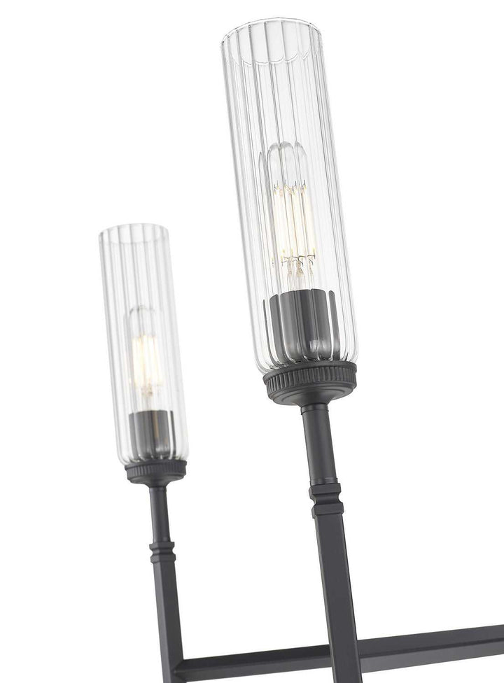 Esme Five Light Chandelier in Matte Black Z-Lite Canada