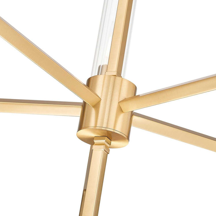 Esme Five Light Chandelier in Modern Gold Z-Lite Canada