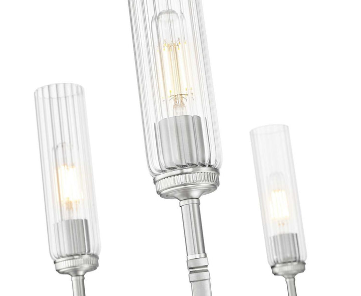 Esme Six Light Chandelier in Brushed Nickel Z-Lite Canada