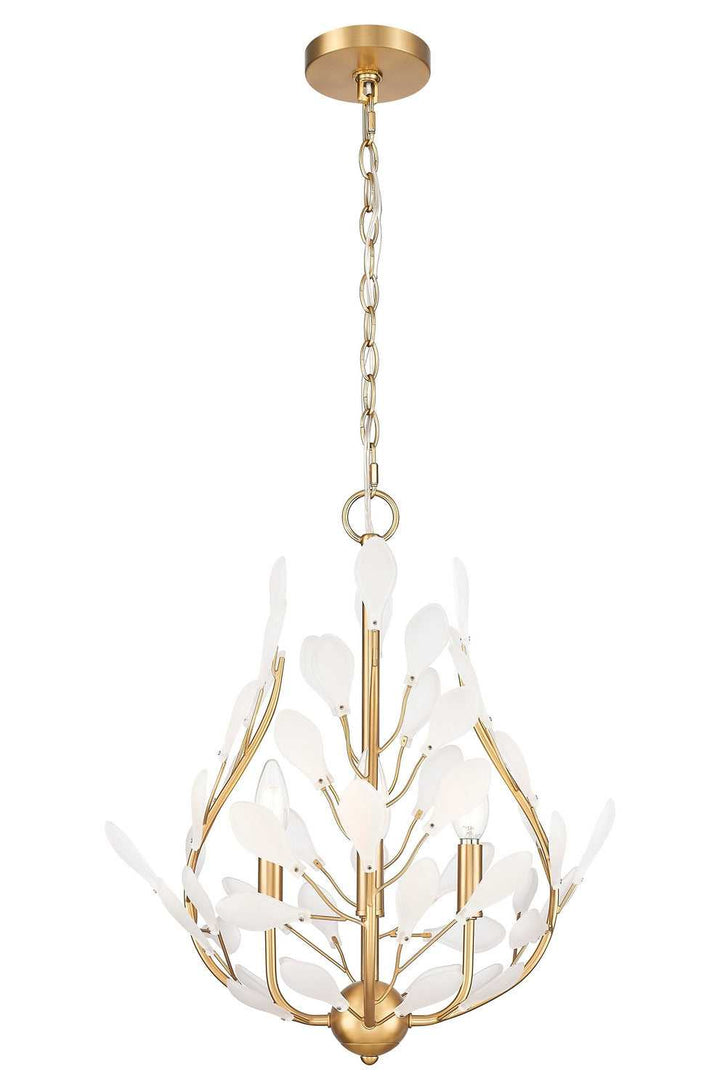 Claudine Four Light Chandelier in Modern Gold Z-Lite Canada