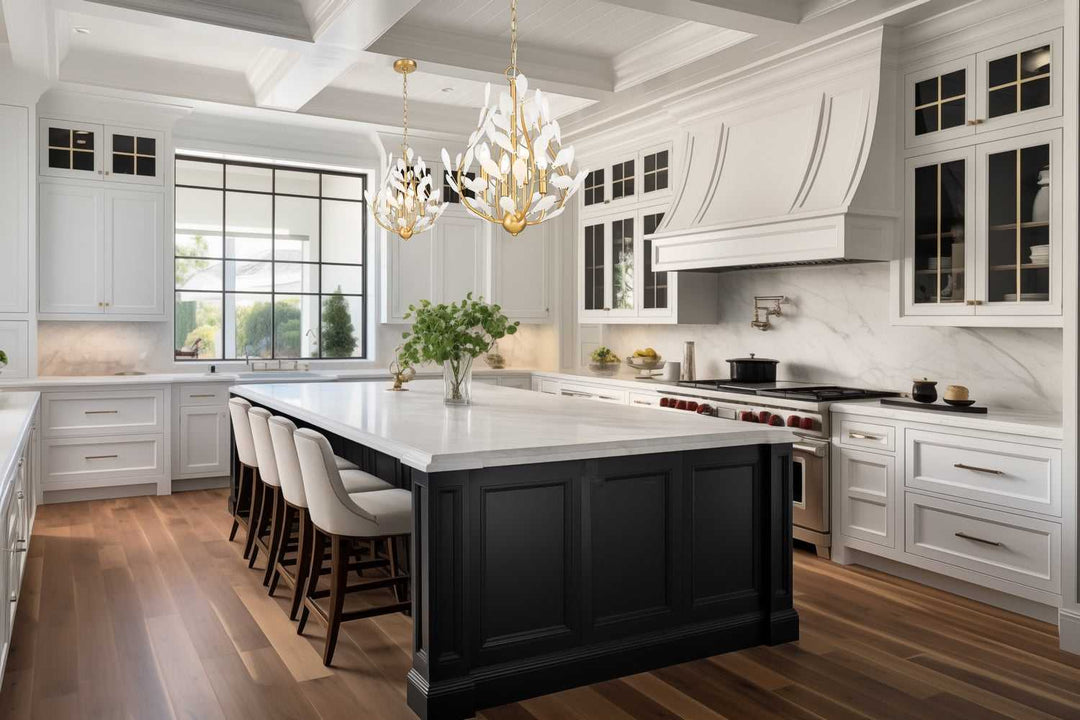 Claudine Four Light Chandelier in Modern Gold Z-Lite Canada