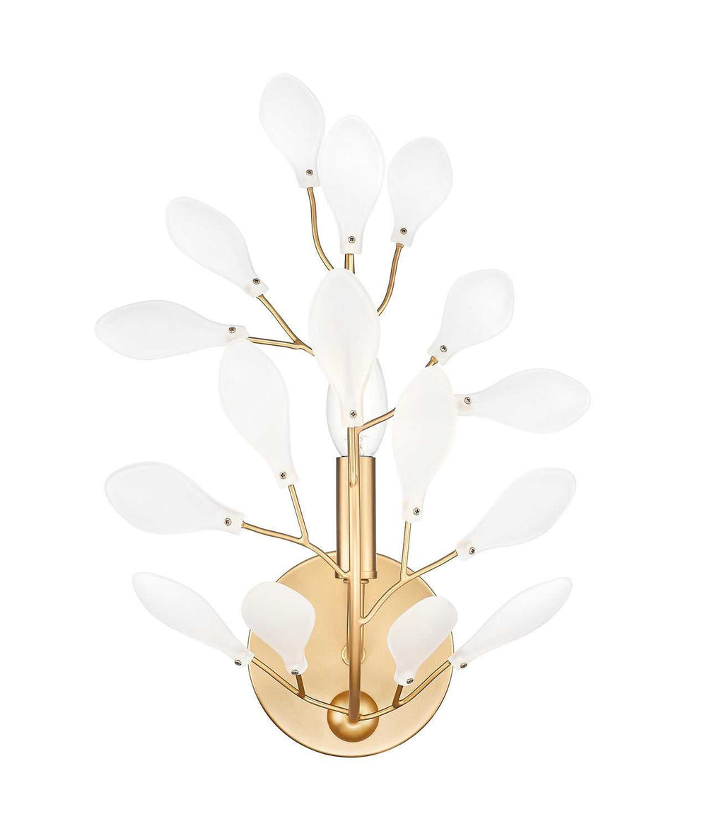 Claudine One Light Wall Sconce in Modern Gold Z-Lite Canada
