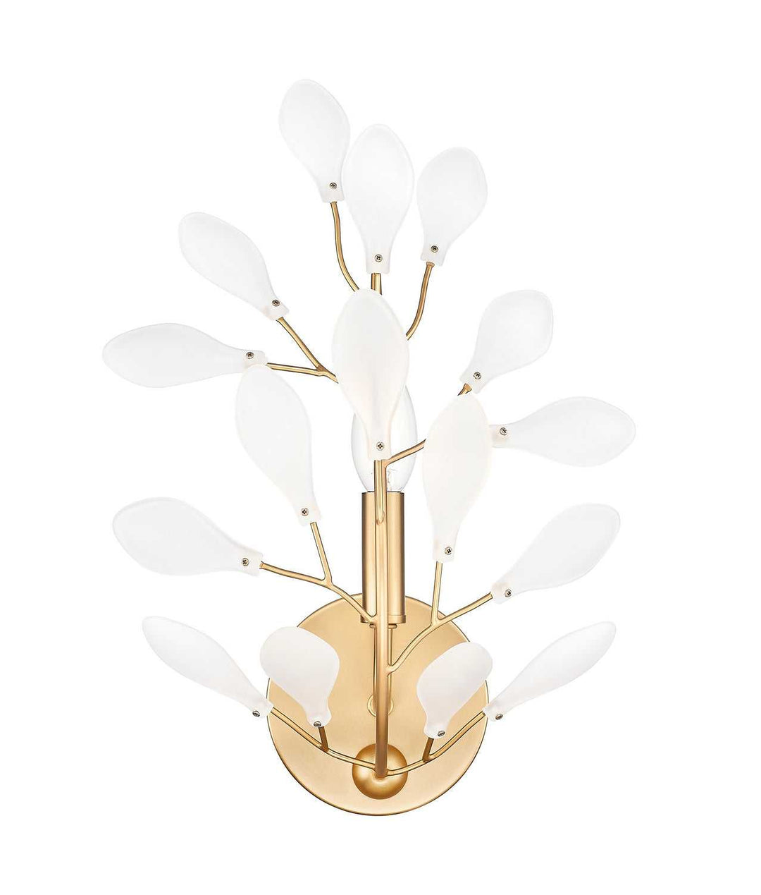 Claudine One Light Wall Sconce in Modern Gold Z-Lite Canada